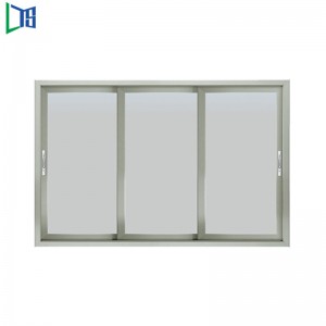 중국 공급자 창 및 문 제조 알루미늄 슬라이딩 창 이중 유약 또는 단일 유약