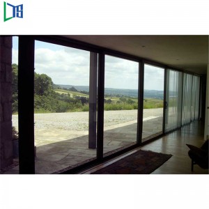 Resdentrail 또는 상업용 등급 하우스에 대한 이중 유약 유리 As2047 표준과 알루미늄 슬라이딩 도어 Starcker 도어