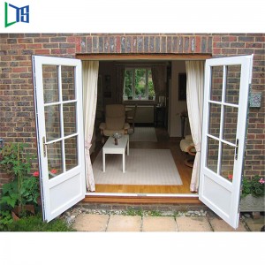 As2047 알루미늄 카세트 문 파우더 코팅 그레이 및 더블 로우 E 글레이징 내열 및 방음 장치