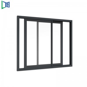 LYS 2002 Serise Slliding Window는 분말 코팅으로 나일론 메쉬로 단일 또는 이중 유리를 완성했습니다.