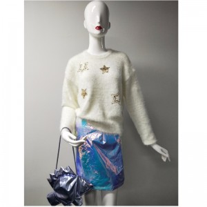 화이트 스웨터 RLWS0003F