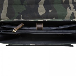 17SG - 6642D 잘 프로모션 맞춤 카모 가방 브랜드 어깨 메신저 가방 비즈니스 서류 가방 남자