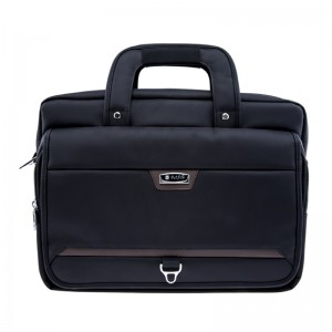 17SG - 7584F 클래식 비즈니스 방수 여행 서류 가방 노트북 가방 15.6 인치 컴퓨터 용 확장 메신저 숄더 백