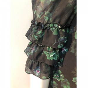 플로랄 숄더 드레스 JLWD0013