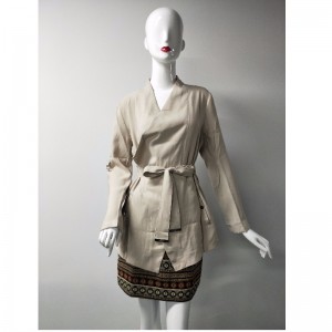 화이트 코튼 재킷 JLWC0001