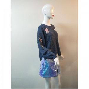 레이디스 만화 배지 점퍼 RLWS0013F