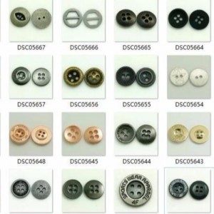 패션 10mm 19mm 수 지 의류 단추 2 구멍 단추 4 구멍