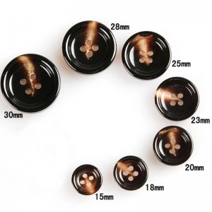 많은 크기의 주식 도매 패션 셔츠 복장 버튼 3