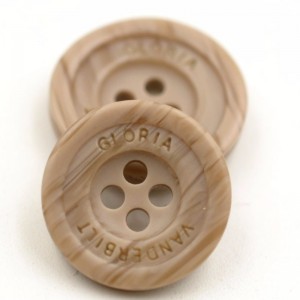 패션 디자인 2 구멍 폴리 에스텔 재봉 버튼 타입 14 홀