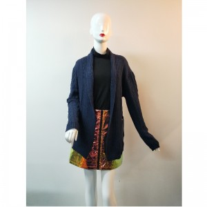 ABERCROMBIE \u0026 FITCH 블루 카디건 RLWS0030F