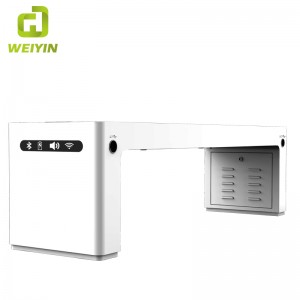 야외 스마트 태양 광 발전 도시 공원 벤치 모바일 전화 충전