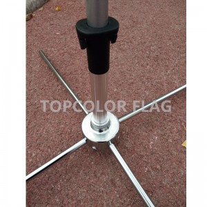 2019 뜨거운 판촉 깃털 깃발