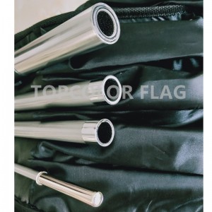 사용자 정의 인쇄 단일 또는 이중 깃털 깃발