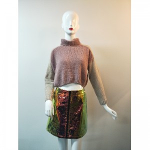 대비 짧은 스웨터 RLWS0071F