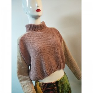 대비 짧은 스웨터 RLWS0071F