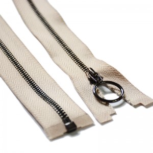 서클 슬라이더를 사용하여 멋진 지퍼 메탈 브라스 지퍼 닫기 엔드는 치마 11을 위해 골드 지퍼를 로즈