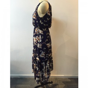 플로럴 프린트 넥 드레스 JLWD0032