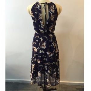 플로럴 프린트 넥 드레스 JLWD0032