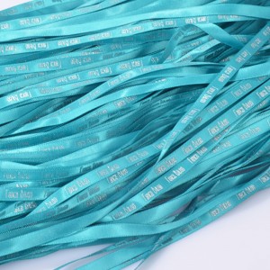 3 # 사용자 지정 로고 폴 리 에스테 르 인쇄 새틴 리본