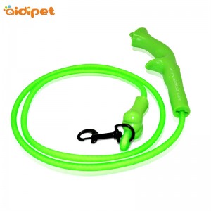 산책 개폐식 나일론 애완 동물 강아지 쇼 칼라 가죽 끈으로 깜박이