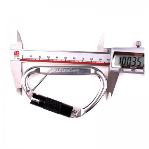 항공 알루미늄 등산 액세서리 빠른 알루미늄 합금 안전 후크 야외 암벽 등반 carabiner 캠핑 휘트니스 요가 그물