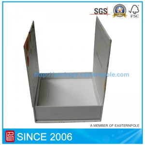 고급 플랩 자석 씰 종이 상자