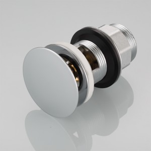 크롬 슬라이 버 팝업 푸시 바닥 쓰레기 싱크대 드레인