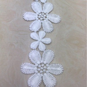 11 # 우유 실크 레이스, 폴리 에스테르 / 나일론 레이스,면 레이스