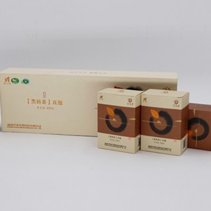 검은 벽돌 차 hunan anhua 홍차 건강 차