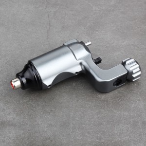 1pcs 그레이 새로운 최고 품질 RCA 3.5mm 인터페이스 문신 로타리 기계 총 전문 문신 회전 기계 이미지