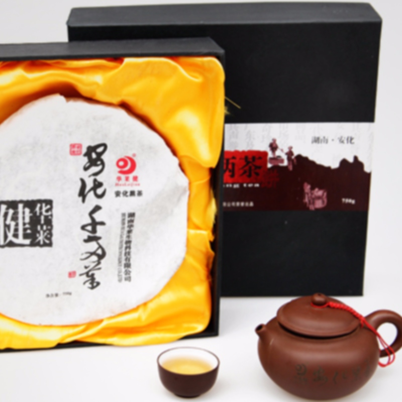 2 백 차 케이크 hunan anhua 홍차 건강 차