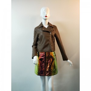 브라운 우드 비커 재킷 RLWPJ0012N