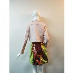 분홍색 숙녀 SUEDETTE JACKET RLWSJ0001N