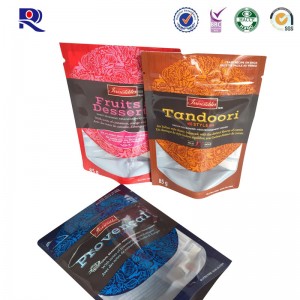 인쇄와 층압 입식 봉지, 투명 창구로 과일 건조에 적합하다.