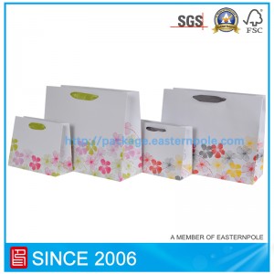 주문을 받아서 만들어진 수제 종이 봉지