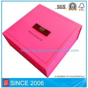 커스텀 디자인의 럭셔리 접이식 상자