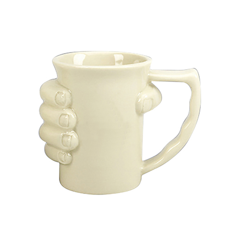 3D 모양의 세라믹 머그잔 핸들 커피 잔 컵 크리 에이 티브 선물