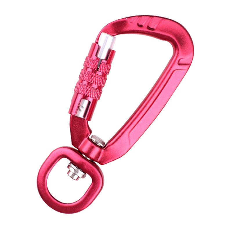 야외 훅 캠핑 carabiner carabiner 다기능 2 단계 등산 버클 등산 버클 옥외 빠른 퀵 캐치 빠른 낙하산 장비 클립 안전 장비 잠금 장치 알루미늄 합금 합금