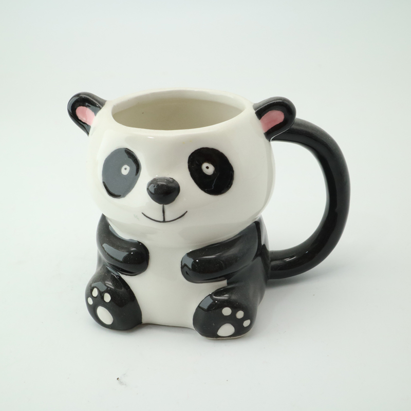 마시는 동물 컵 휴가 선물에 대 한 사용자 지정 3D 세라믹 낯 짝 고래 커피 머그잔