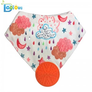 Baby Bandana Drool Bibs 젖꼭지 완구 100 % 유기농으로 만든 젖꼭지.