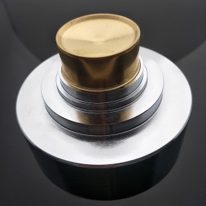 욕실 황동 둥근 바닥 숨겨진 샤워 실 배수구