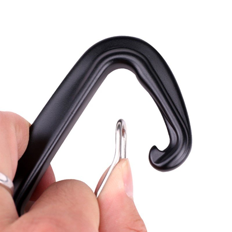 야외 훅 암벽 등반 캠핑 주요 잠금 carabiner 다기능 carabiner carabiner 야외 빠른 퀵 캐치 빨리 떨어지는 장비 안전 잠금 장치 구멍 d 자형 강철 와이어 버클 메인 잠금 항공 알루미늄 합금