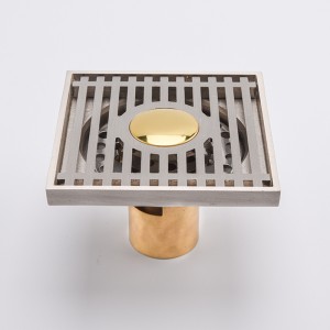 4 인치 앤티크 안티 바퀴벌레 바닥 트랩 드레인