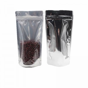 셀프 지퍼와 냄새 증거 프런트 플라스틱 식품 포장 가방