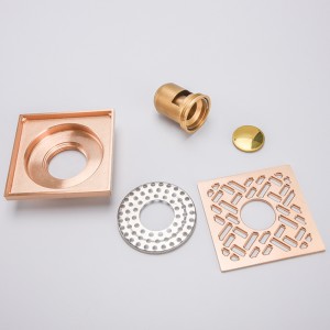 사이드 콘센트 스퀘어 샤워 배수구