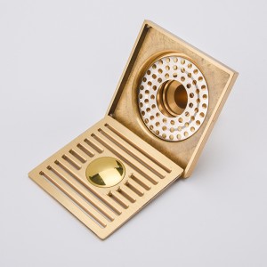 숨겨진 자동 닫기 샤워 바닥 유출