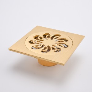 니켈 청동 자동 사이펀 바닥 드레인 트랩