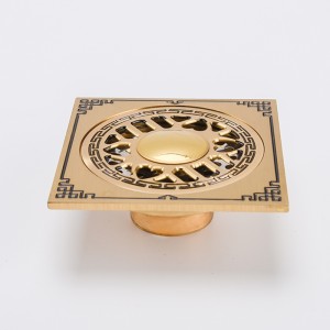 블랙 패턴은 샤워 평방 화장실 바닥을 드레인 커버 숨어