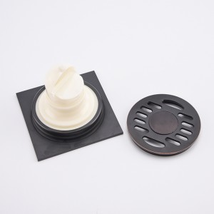 검은 패턴 세탁기 여과기 골동품 드레인 마개