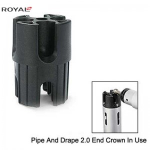 파이프 앤 드레이프 2.0 업라이트 2 단계 크라운